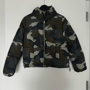 H&M Camo Padded Jacket